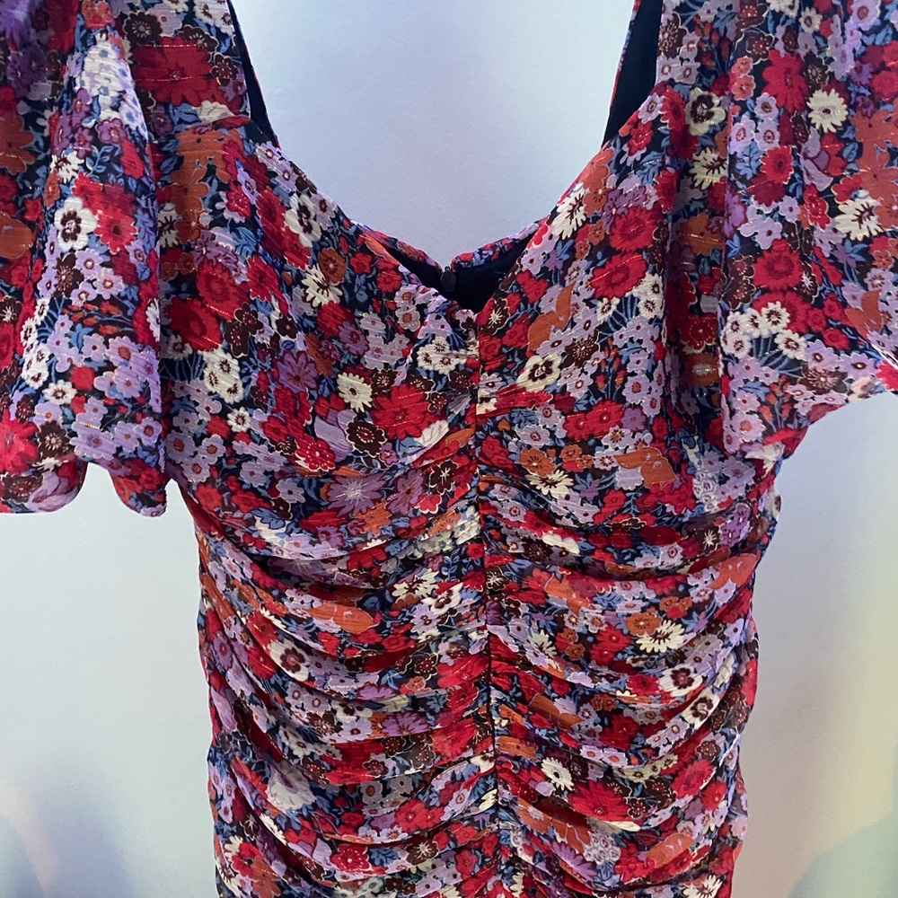 Zara floral dress